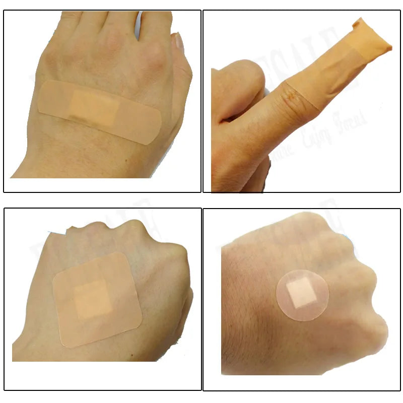 100Pcs/Pack Waterproof Bandages First Aid - Improve Center