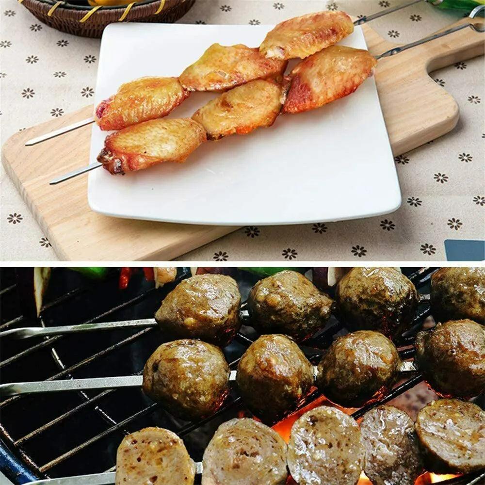 12pcs Long Handle Kabob Skewers - Improve Center