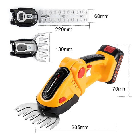 2 IN 1 Cordless Electric Hedge Trimmer - Improve Center