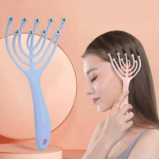 1 Pc Head Massager Scalp Neck Comb - Improve Center