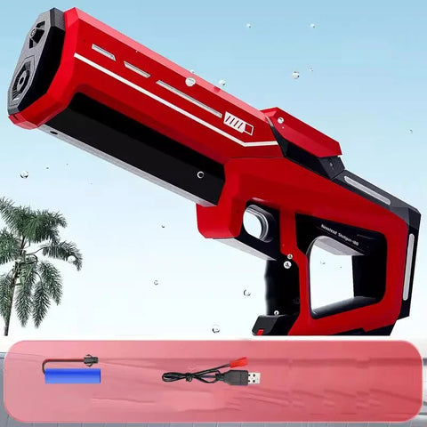 Electric Water Gun – Powerful Automatic Squirt Blaster for Fun