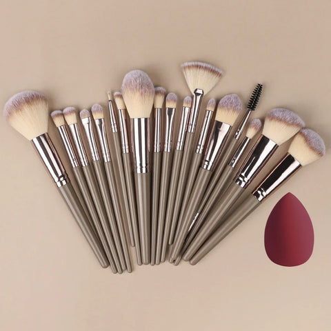 1/20Pcs Makeup Brush Set - Improve Center