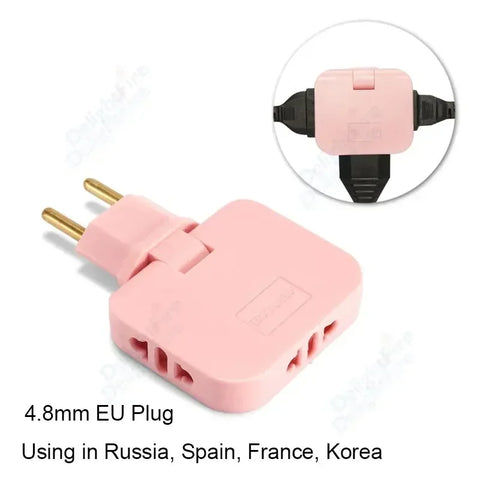 3 in 1 EU Power Socket Plug - Improve Center