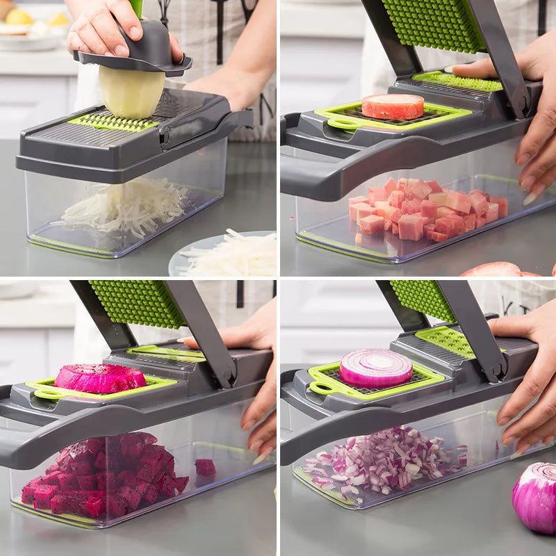 14/16 in 1 Multifunctional Vegetable Chopper - Improve Center