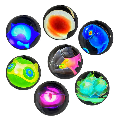 Customizable DIY Glass Ball Video Lamp