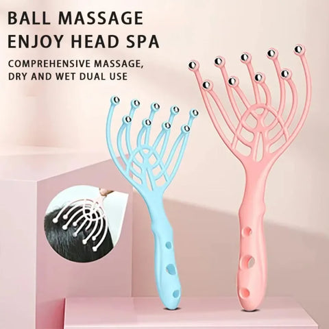 1 Pc Head Massager Scalp Neck Comb - Improve Center
