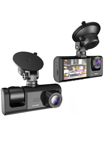 1080P 3-Lens Inside Vehicle Camera - Improve Center