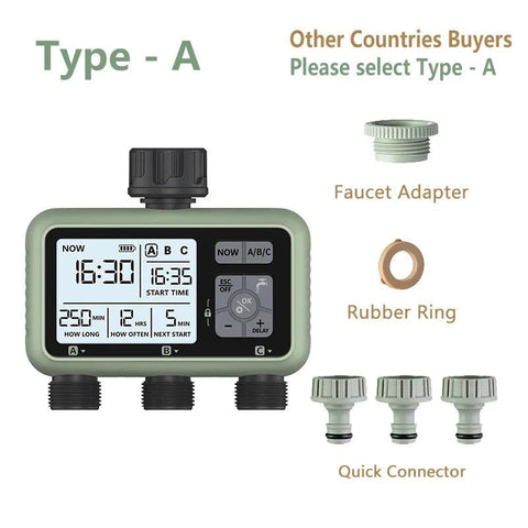 3-Zone Water Timer - Improve Center