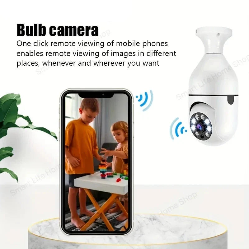 2.4G E27 Bulb Wifi Surveillance Camera - Improve Center