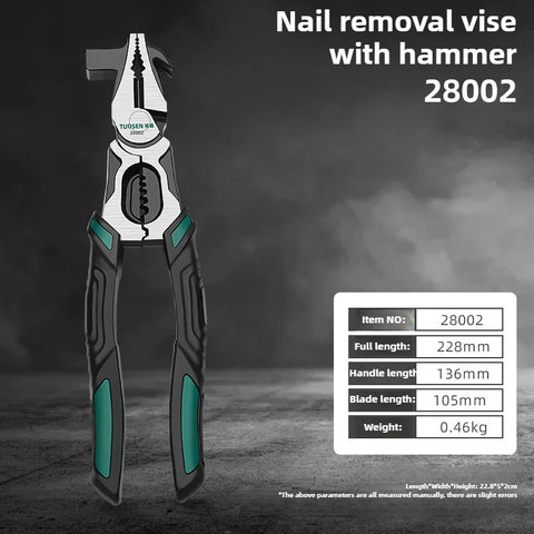 3-in-1 Multifunctional Pliers with Hammer