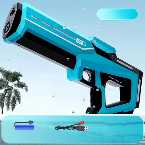 Electric Water Gun – Powerful Automatic Squirt Blaster for Fun
