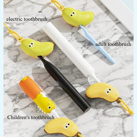 Cute Banana Toothbrush Travel Case