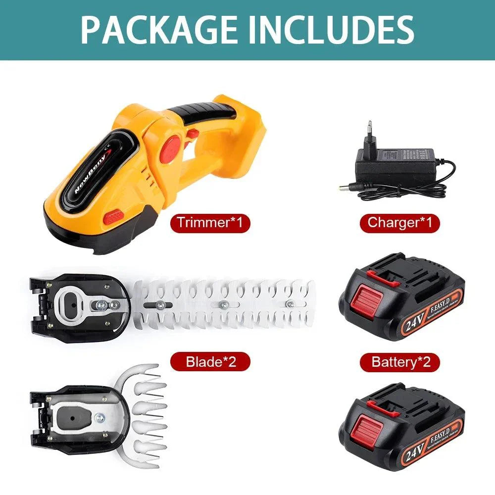 2 IN 1 Cordless Electric Hedge Trimmer - Improve Center