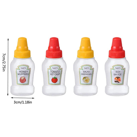 25ml Squeeze Bottles for Sauces - Improve Center