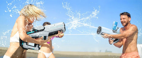 Electric Water Gun – Powerful Automatic Squirt Blaster for Fun