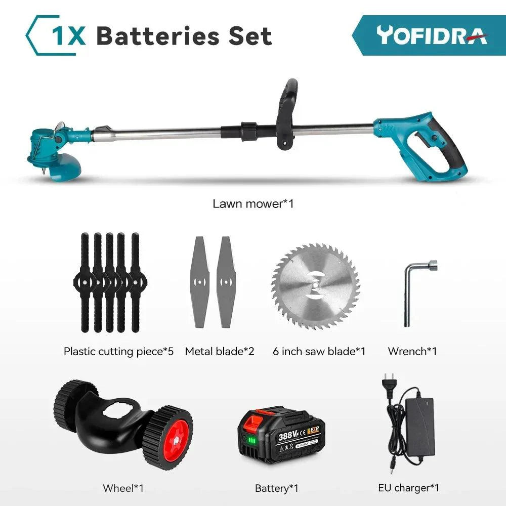 Cordless Electric Lawn Mower - Improve Center