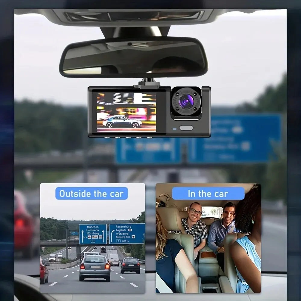 2" IPS Screen 1080P 3 Camera - Improve Center