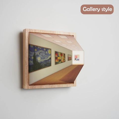 3D Optical Wall-Mounted Lamp