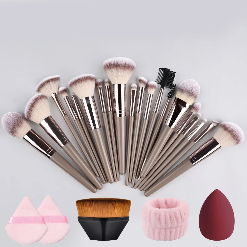 1/20Pcs Makeup Brush Set - Improve Center