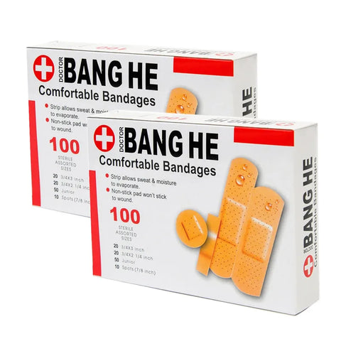 100Pcs/Pack Waterproof Bandages First Aid - Improve Center