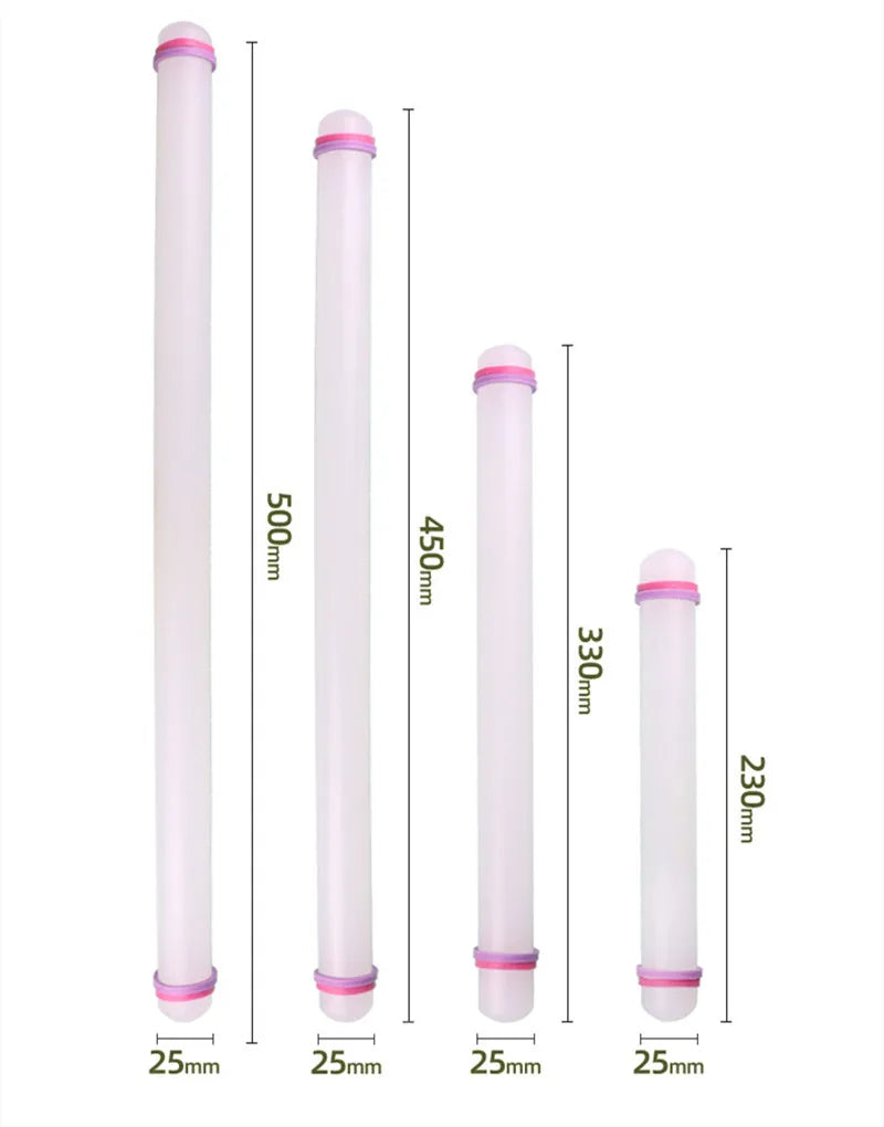 23/33/45/50cm Plastic Rolling Pin - Improve Center