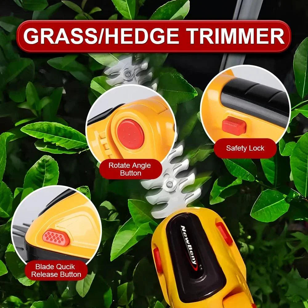 2 IN 1 Cordless Electric Hedge Trimmer - Improve Center