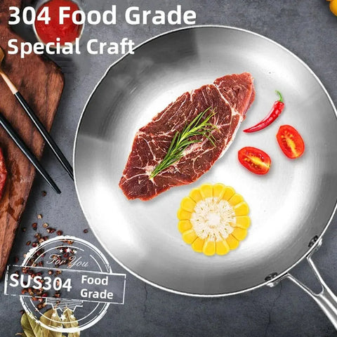 2MM Thick Wok Pan - Improve Center