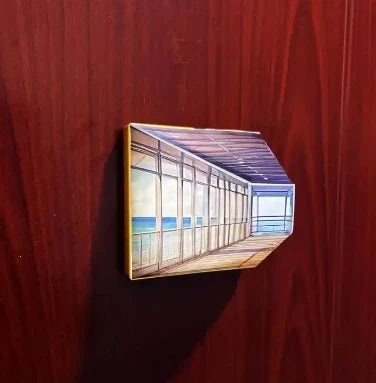 3D Wooden Wall Lamp - Improve Center