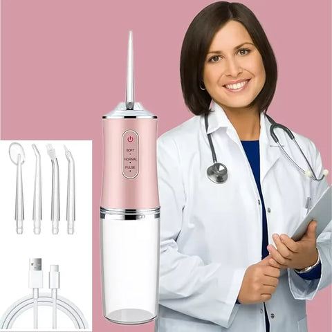 Portable Water Flosser – USB Rechargeable