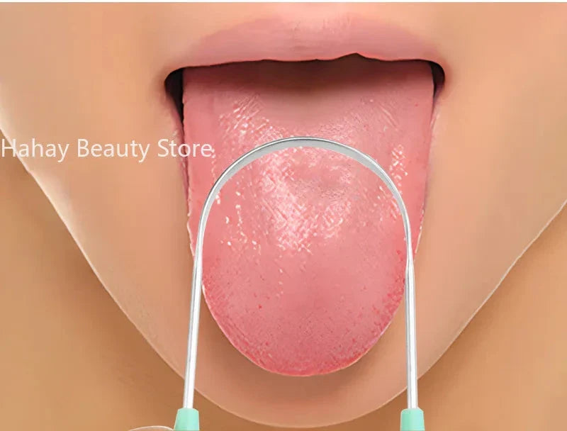 1PCS Stainless Steel Tongue Scraper - Improve Center