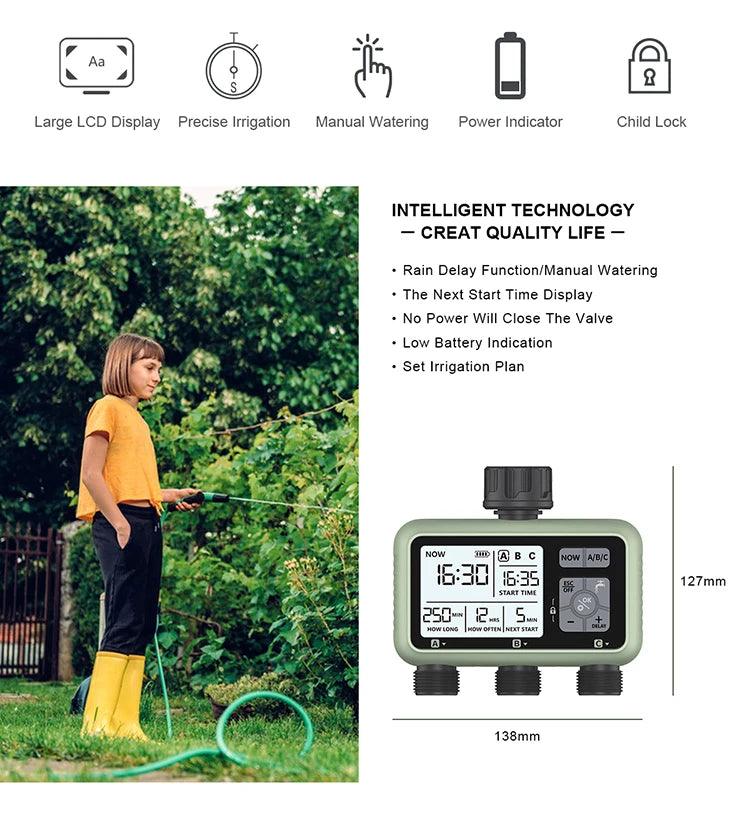 3-Zone Water Timer - Improve Center