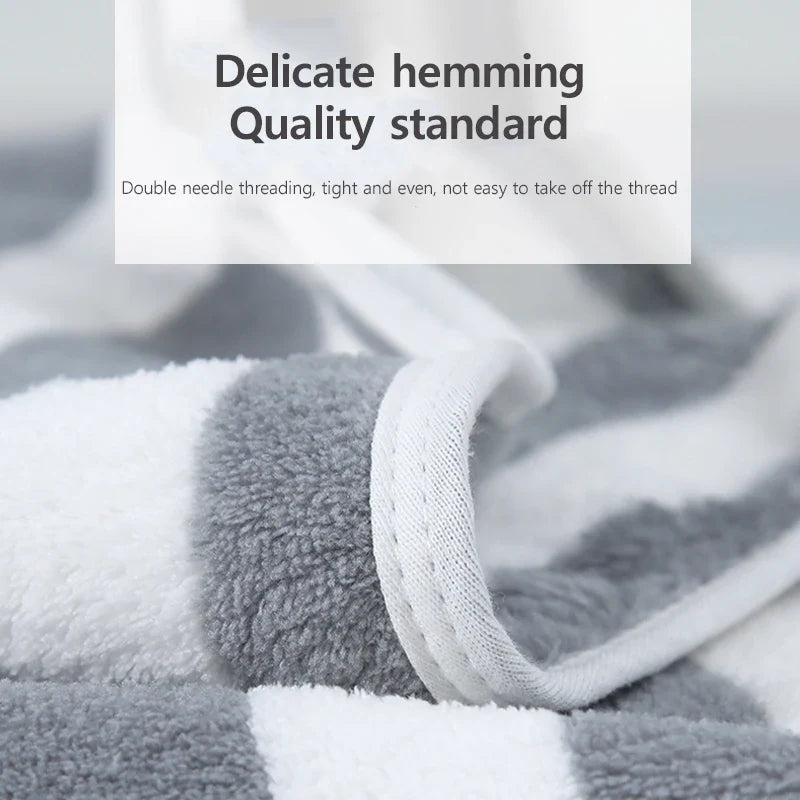 1 Pc Thickened Absorbent Bath Towel - Improve Center
