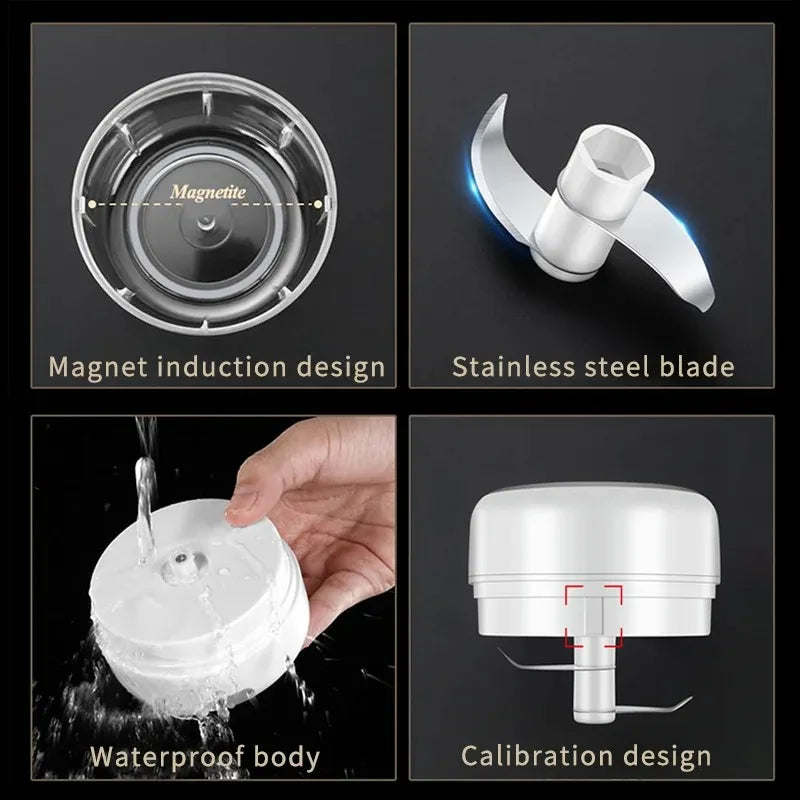 250ml Electric Garlic Chopper Meat Grinder - Improve Center