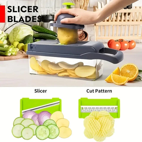 14/16 in 1 Multifunctional Vegetable Chopper - Improve Center