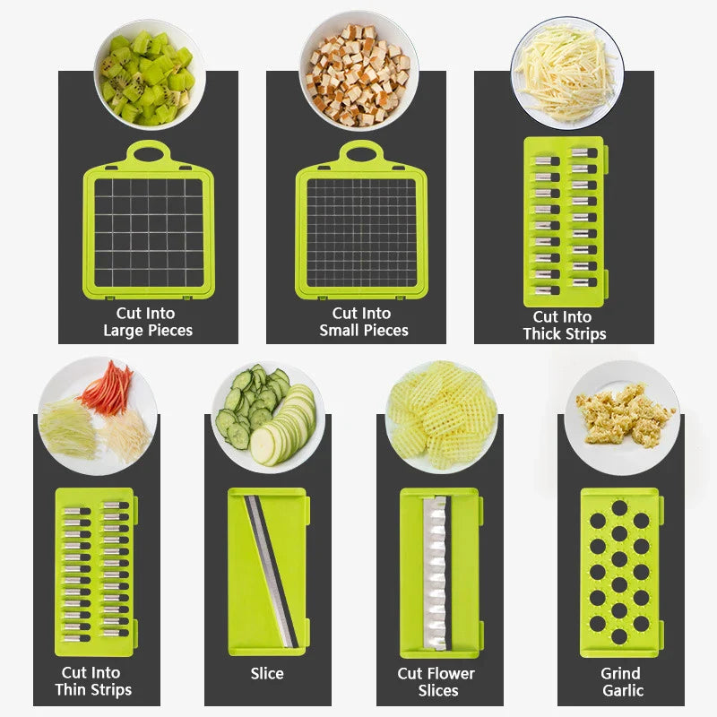 14/16 in 1 Multifunctional Vegetable Chopper - Improve Center