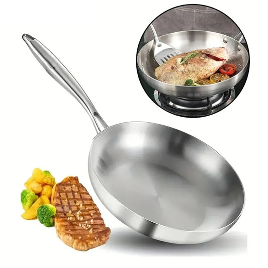 2MM Thick Wok Pan - Improve Center