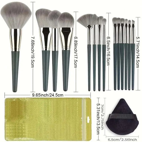 14Pcs Makeup Brushes - Improve Center