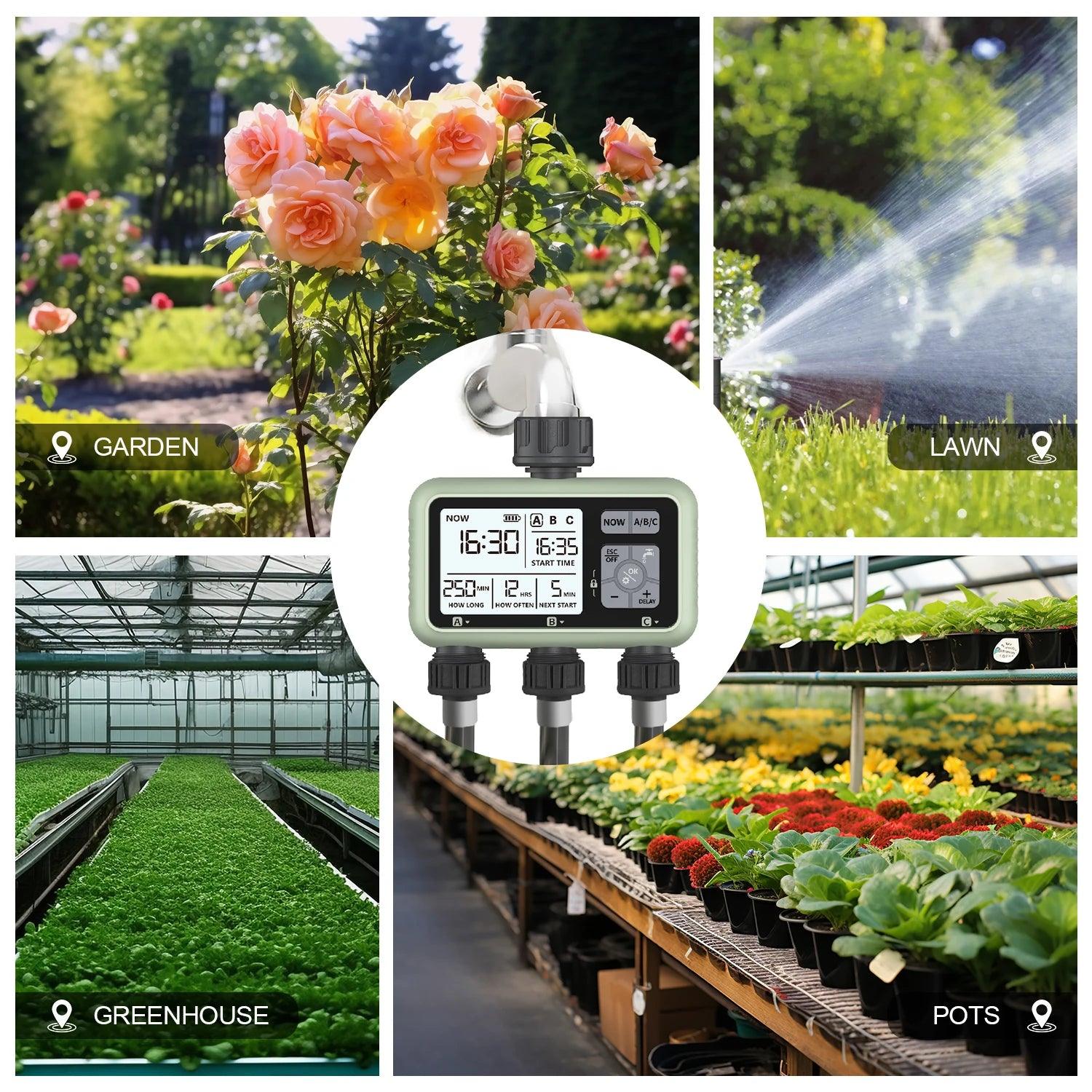 3-Zone Water Timer - Improve Center
