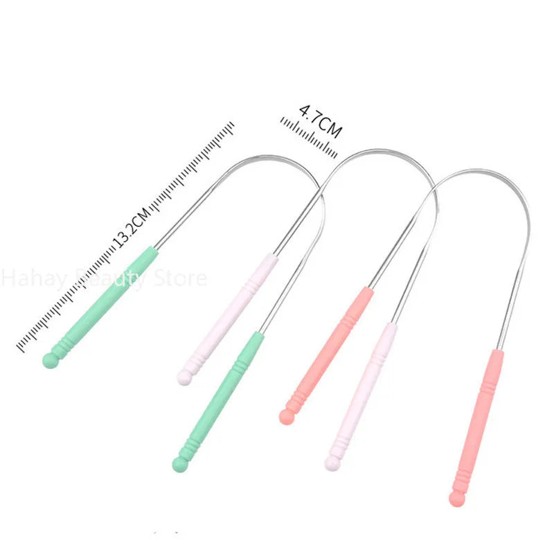 1PCS Stainless Steel Tongue Scraper - Improve Center