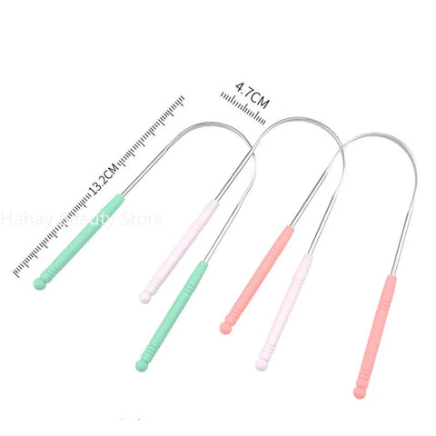 1PCS Stainless Steel Tongue Scraper - Improve Center