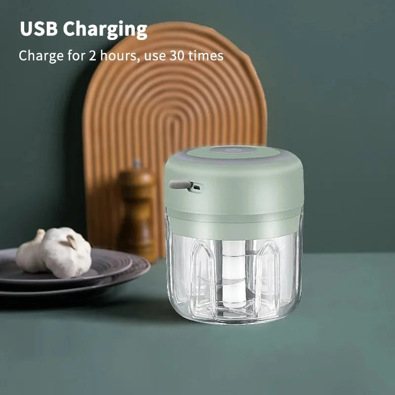 250ml Electric Garlic Chopper Meat Grinder - Improve Center