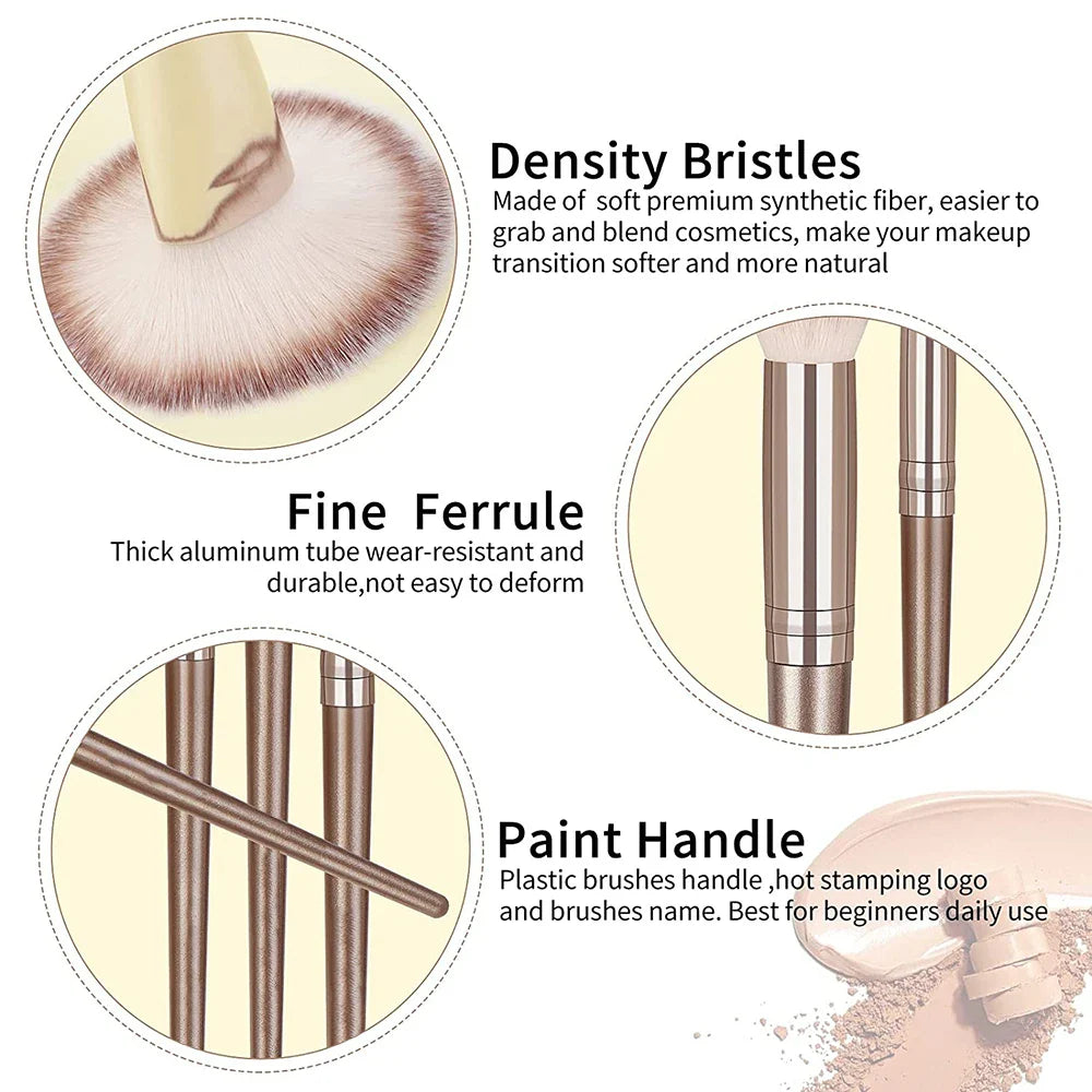 1/20Pcs Makeup Brush Set - Improve Center
