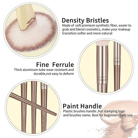 1/20Pcs Makeup Brush Set - Improve Center