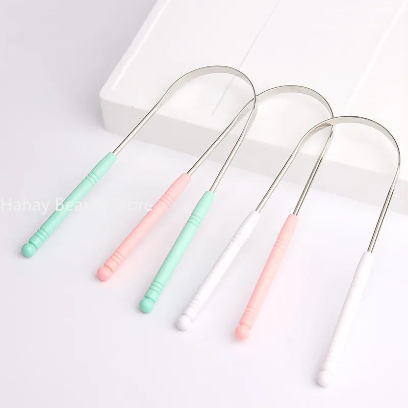 1PCS Stainless Steel Tongue Scraper - Improve Center