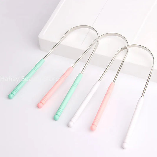 1PCS Stainless Steel Tongue Scraper - Improve Center