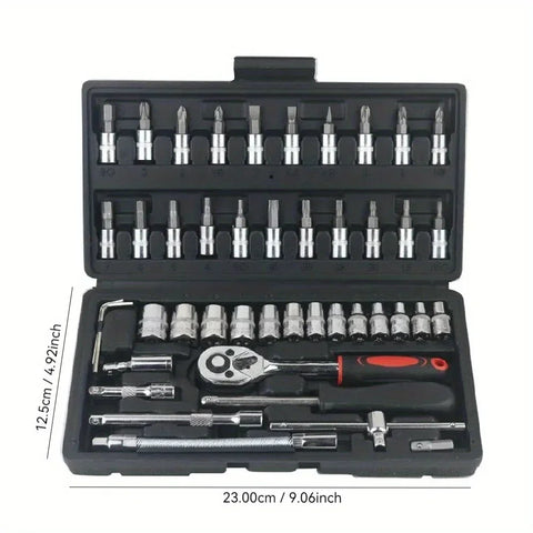46pcs Car Repair Tool Kit - Improve Center