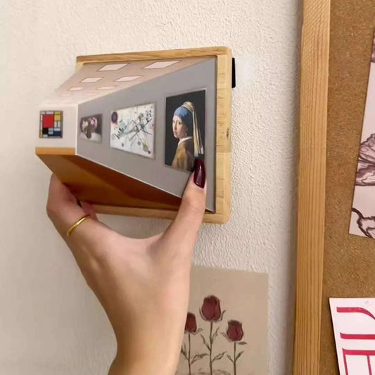 3D Wooden Wall Lamp - Improve Center