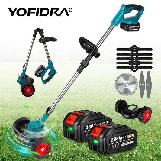 Cordless Electric Lawn Mower - Improve Center