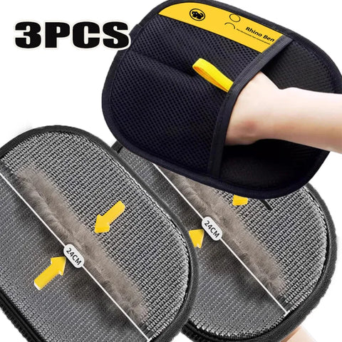 Double-Sided Pet Hair Grooming Glove – Multi-Functional Cleaner