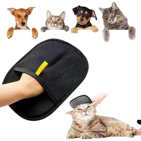 Double-Sided Pet Hair Grooming Glove – Multi-Functional Cleaner